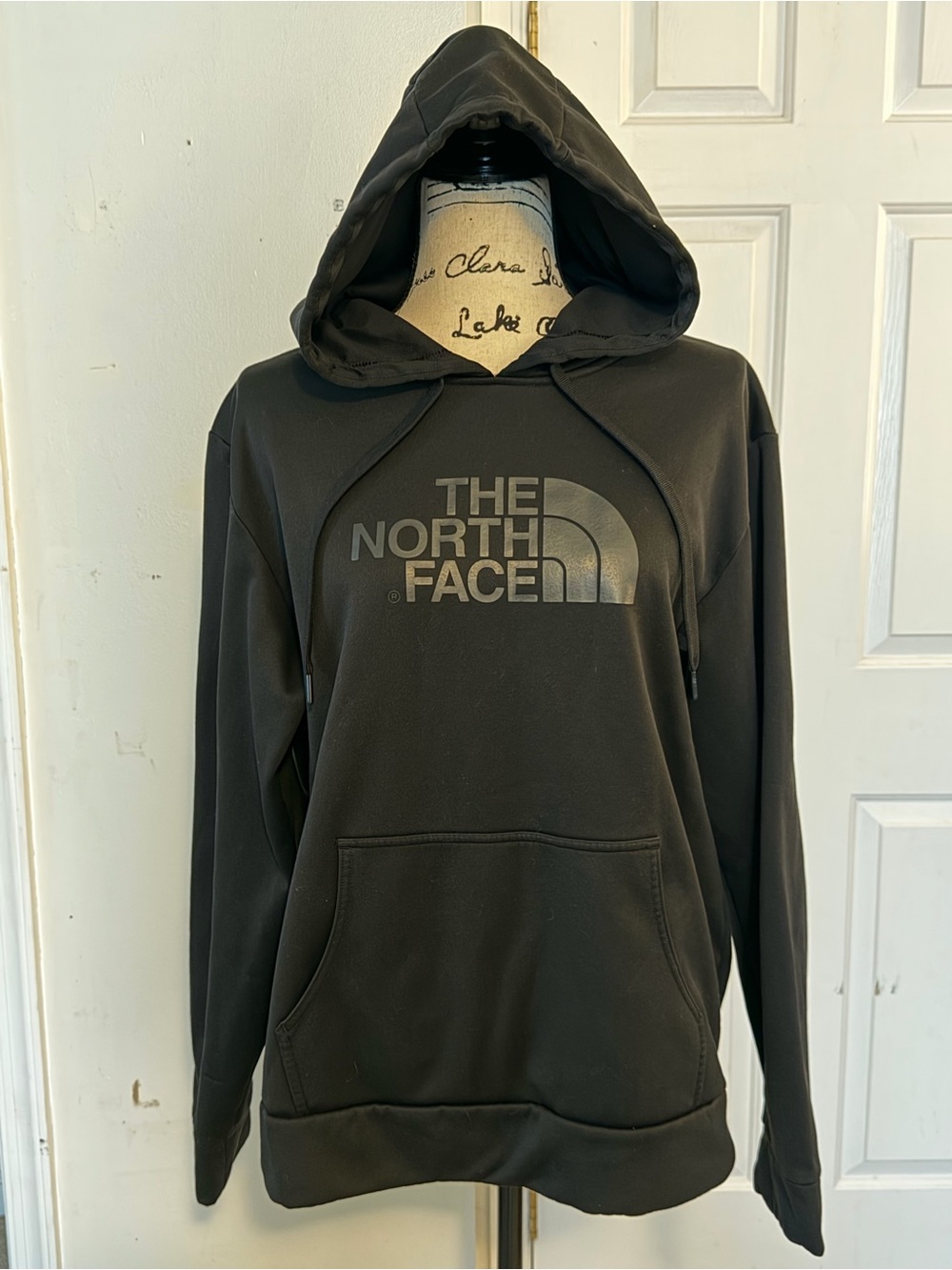 The North Face Men's Black Pullover Hoodie with Logo Men’s size Large